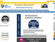 Tablet Screenshot of meisterhaft-biersack.de
